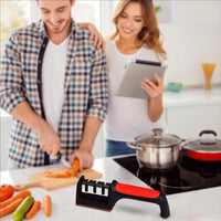 Knife Sharpener for Kitchen Knife - Sharp Knife for Kitchen