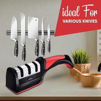 Knife Sharpener for Kitchen Knife - Sharp Knife for Kitchen